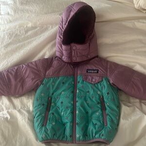 Reversible Patagonia puffy coat